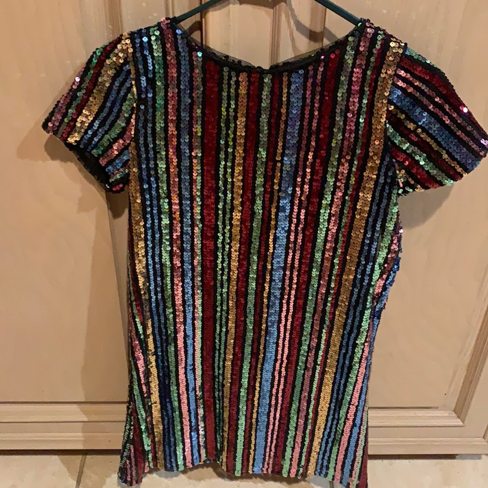 Gianni Bini girls sequin dress